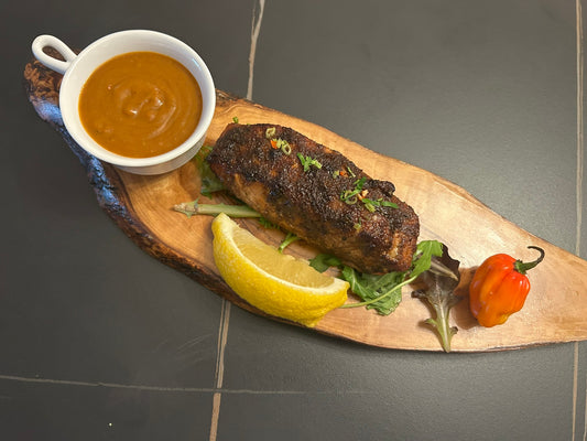 Jerk Rosemary Salmon