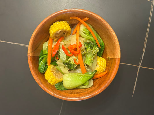 Steamed Seasonal Vegetables